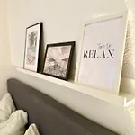 アパート Geraeumiges 2r City-apartment Uninaehe Mit Tv Streaming, Terrasse マクデブルク
